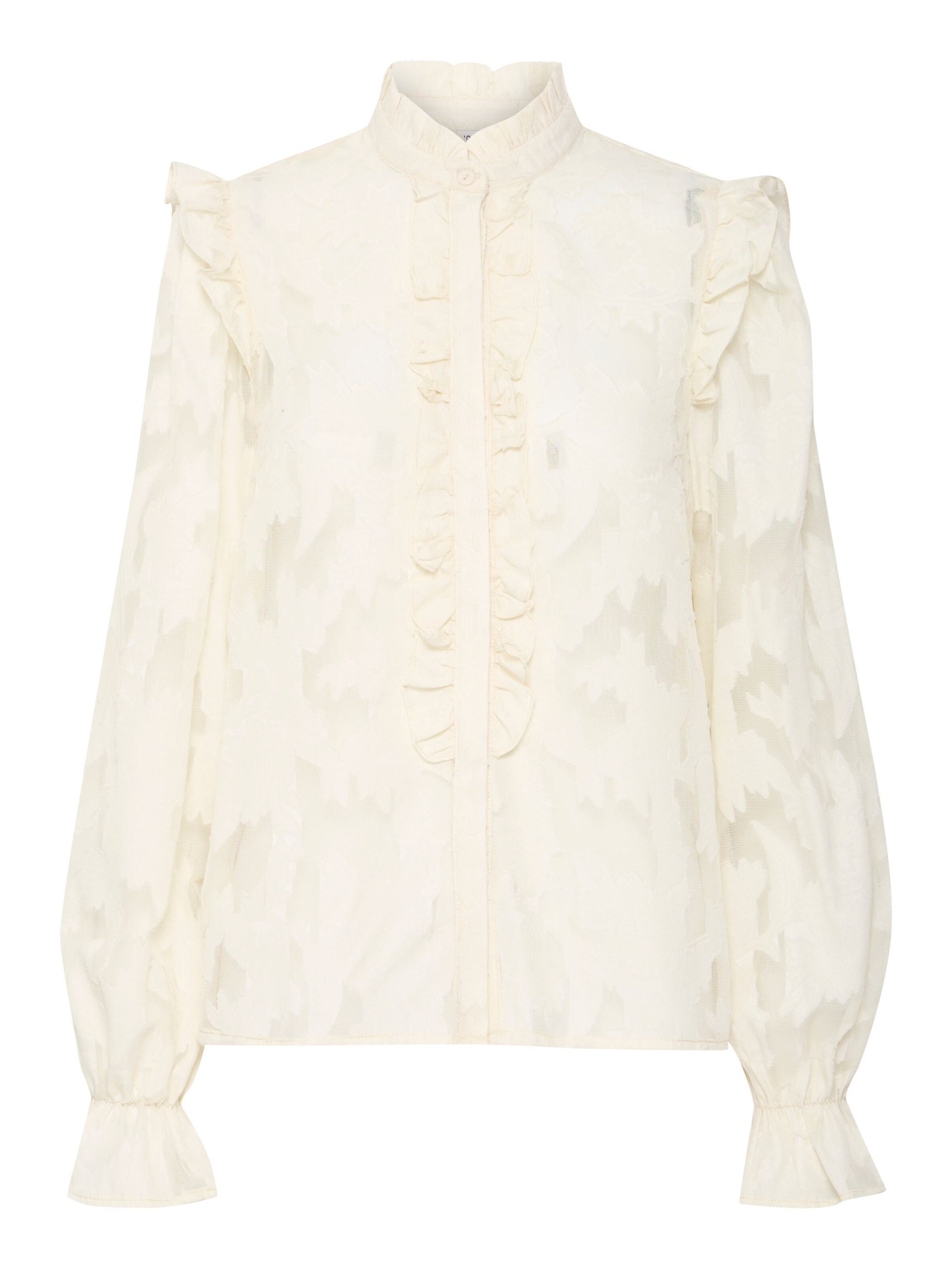 Chemisier 'Flor' b.young en beige : devant