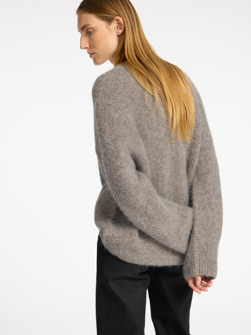 Pull-over 'SLFGabella' SELECTED FEMME en gris