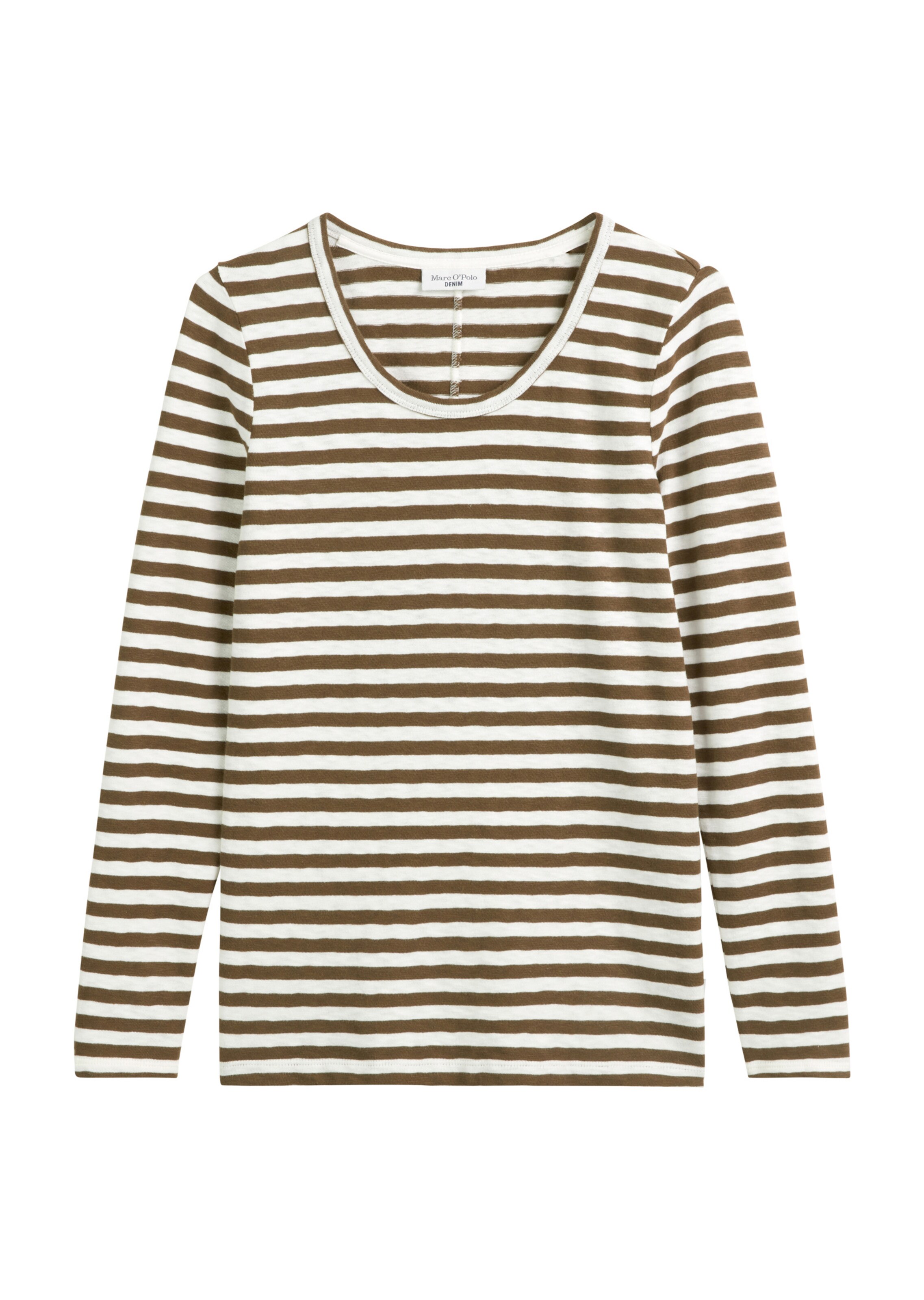 Marc O'Polo DENIM Tričko - Hnedá: predná strana