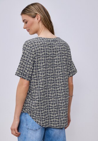 STREET ONE Bluse in Blau