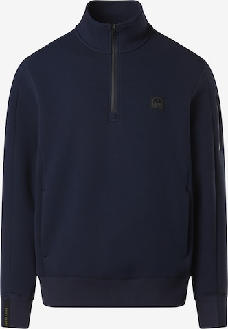 Sweat-shirt North Sails en bleu : devant