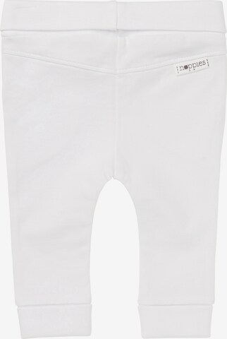 Tapered Pantaloni 'Humpie' di Noppies in bianco