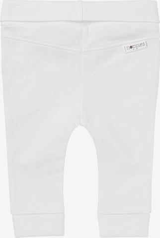 Tapered Pantaloni 'Humpie' de la Noppies pe alb