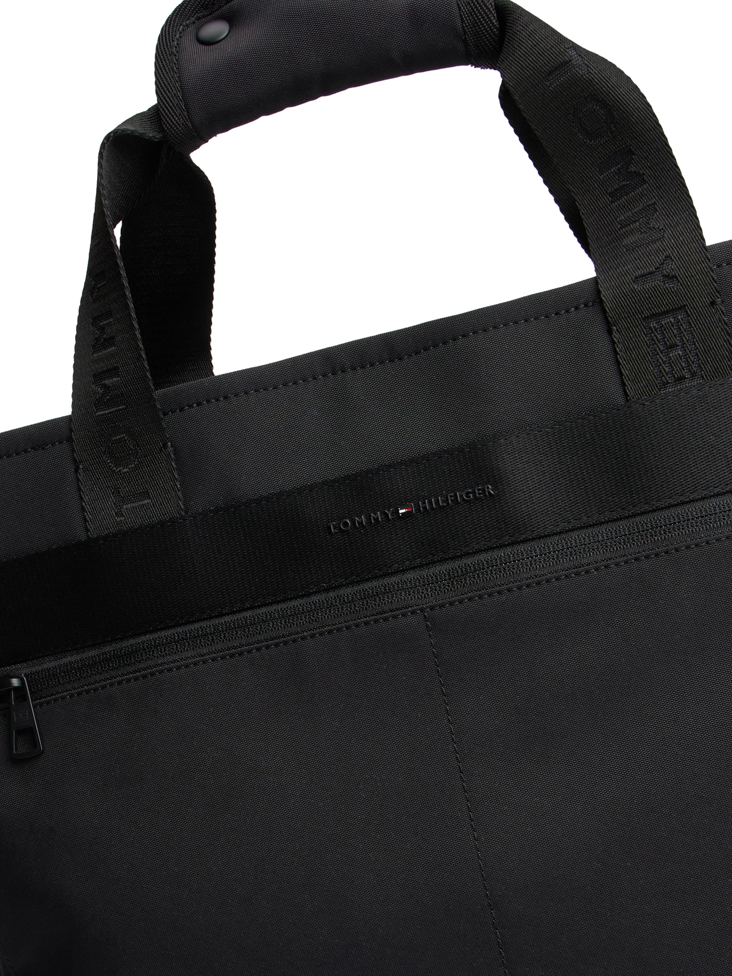 TOMMY HILFIGER Shopper 'COMMUTER' in Schwarz