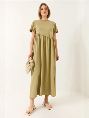 Bianco Lucci Jurk in Groen