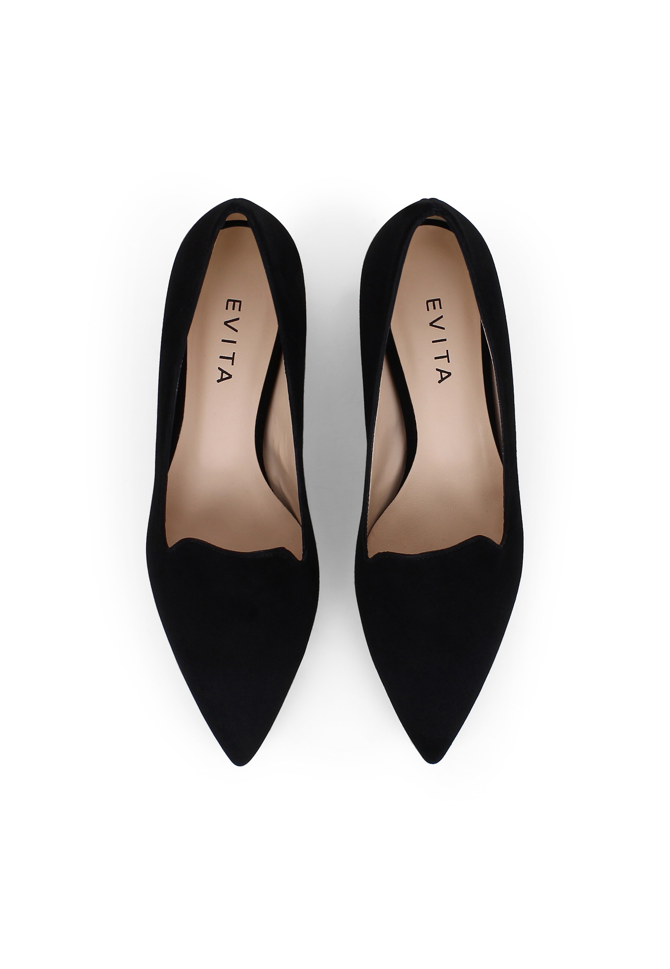 EVITA Instappers 'FRANCA' in Zwart