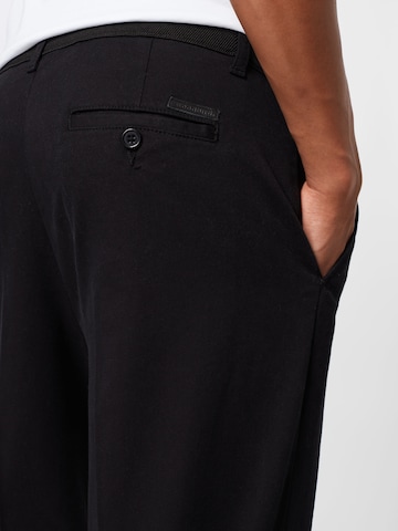 Regular Pantaloni eleganți 'Tien Buzz' de la Woodbird pe negru