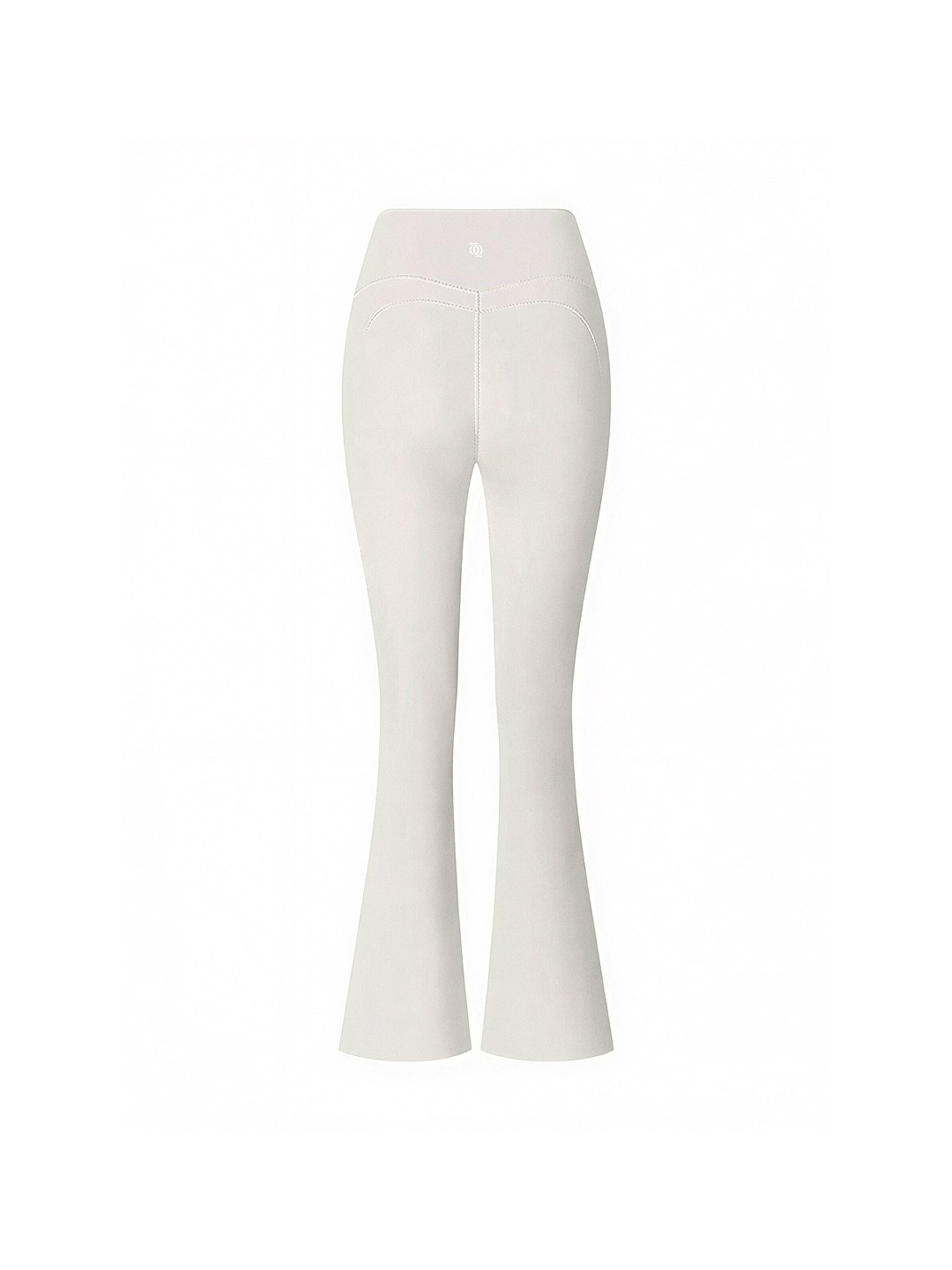 GOD SAVE QUEENS Bootcut Leggings 'Second Skin Studio High-Waisted Bootcut Legging'‌ in Beige: Vorderseite