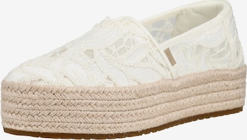 smėlio TOMS Espadrilės 'Valencia': priekis
