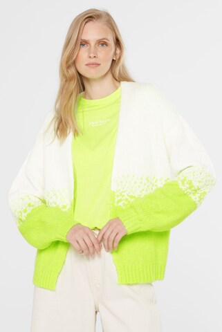 SENSES.THE LABEL Knit Cardigan in Mixed colors: front