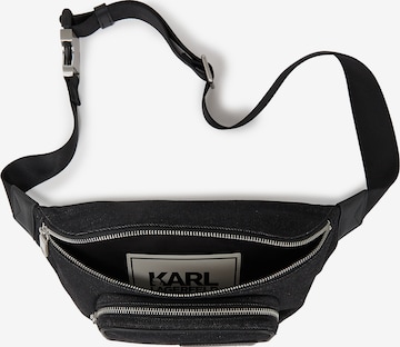 Karl Lagerfeld Torbica za okrog pasu | črna barva