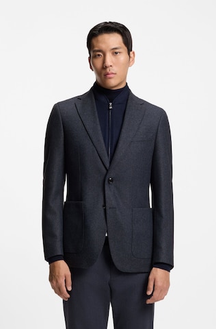 BOSS Slim fit Suit Jacket in Blue: front