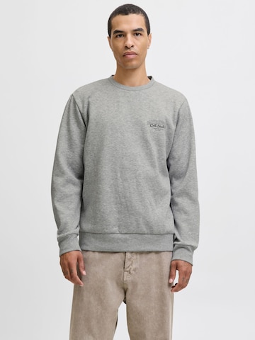 Sweat-shirt JACK & JONES en gris : devant
