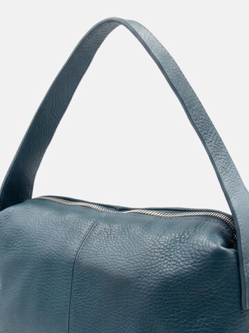 Borsa a mano 'Borsa a Mano Pelle Genuina Virginia Rhinè 26x17 cm' di Virginia Rhinè in blu