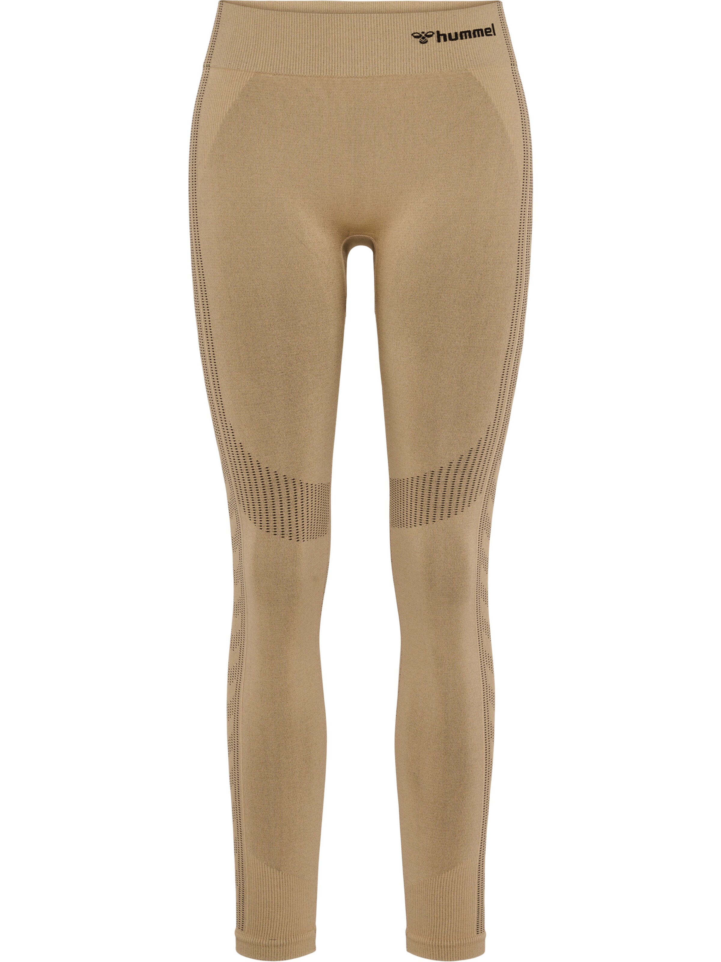 Hummel Skinny Sports trousers in Yellow: front