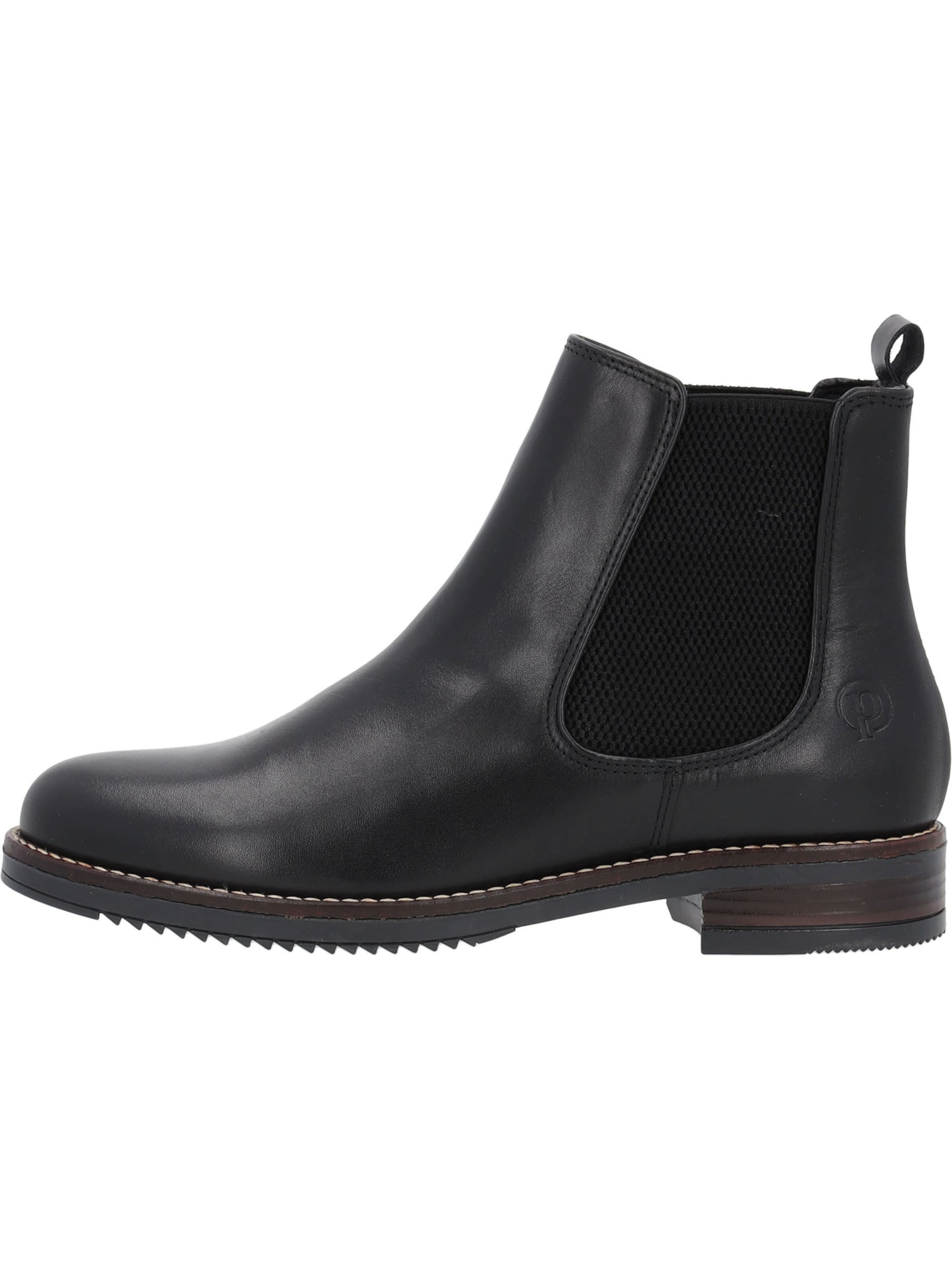 Palado Chelsea Boots 'Patmos'‌ in Schwarz