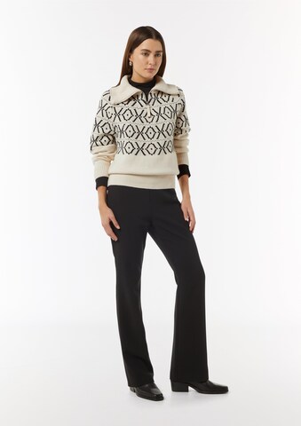comma casual identity Pullover in Beige
