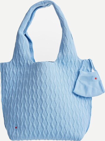 RedStars Tasche in Blau: predná strana