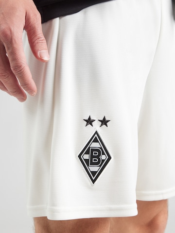 PUMA Regular Sports trousers 'Borussia Mönchengladbach 2025/2026' in White