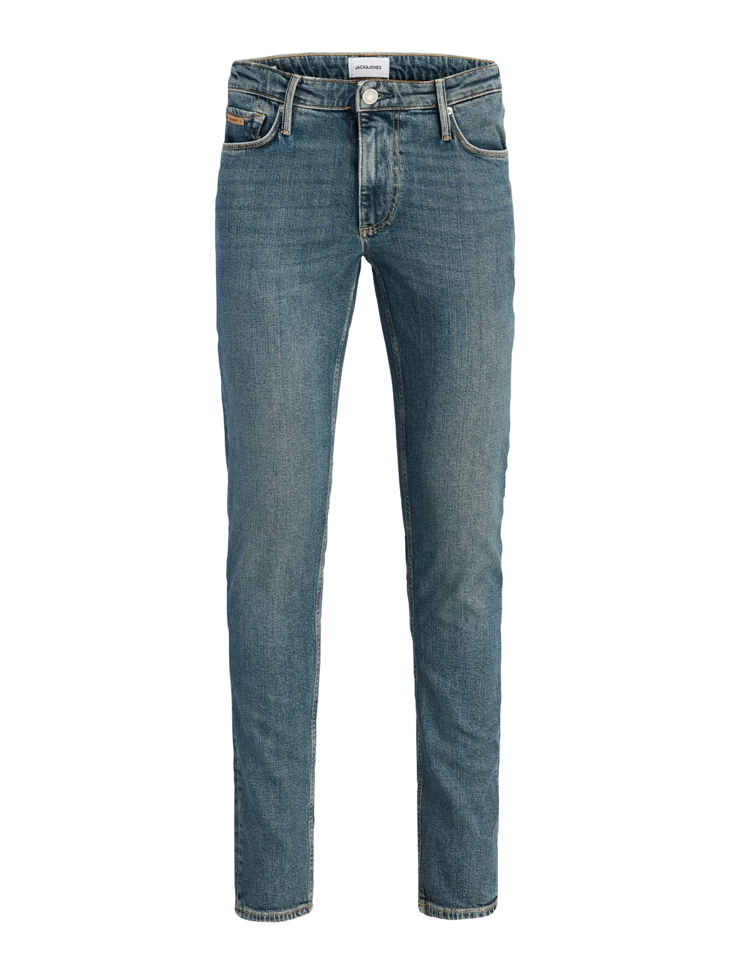 Regular Jean 'JJIGLENN JJEVAN' JACK & JONES en bleu : devant