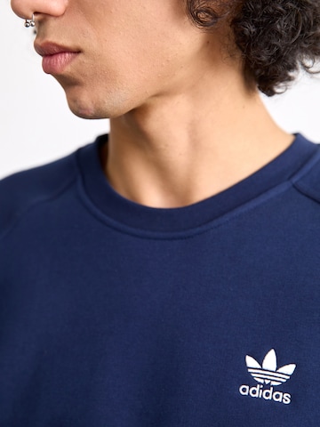 ADIDAS ORIGINALS Sweatshirt 'Trefoil Essentials' in Blue
