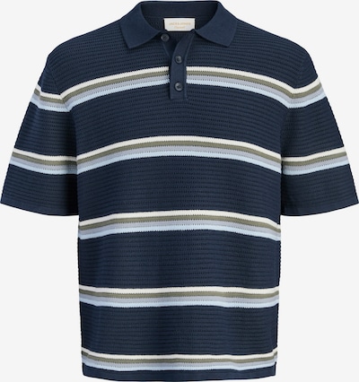 Jack & Jones Plus Neulepaita 'JORMAINE' koossa XXXL värissä kerma / laivastonsininen / vaaleansininen / khaki, Tuotenäkymä