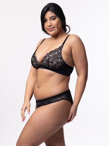 Sutien de tricou Sutiene alăptare 'Renee' de la Dorina pe negru