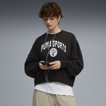 Sweat-shirt 'Wardrobe Essentials' PUMA en noir