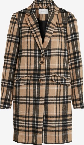 VILA Between-Seasons Coat in Brown: front