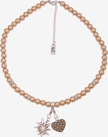 Leslii Necklace 'Heidi' in Pink: front