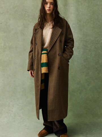 Manteau mi-saison Pull&Bear en marron