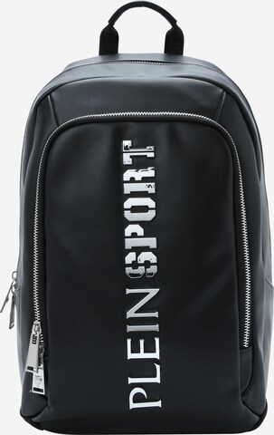 Plein Sport Backpack 'NEW ARIZONA' in Black: front