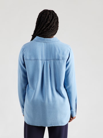 SAMOON Bluse in Blau