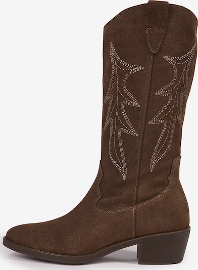 RYŁKO Cowboystiefel in 35 in schoko, Produktansicht