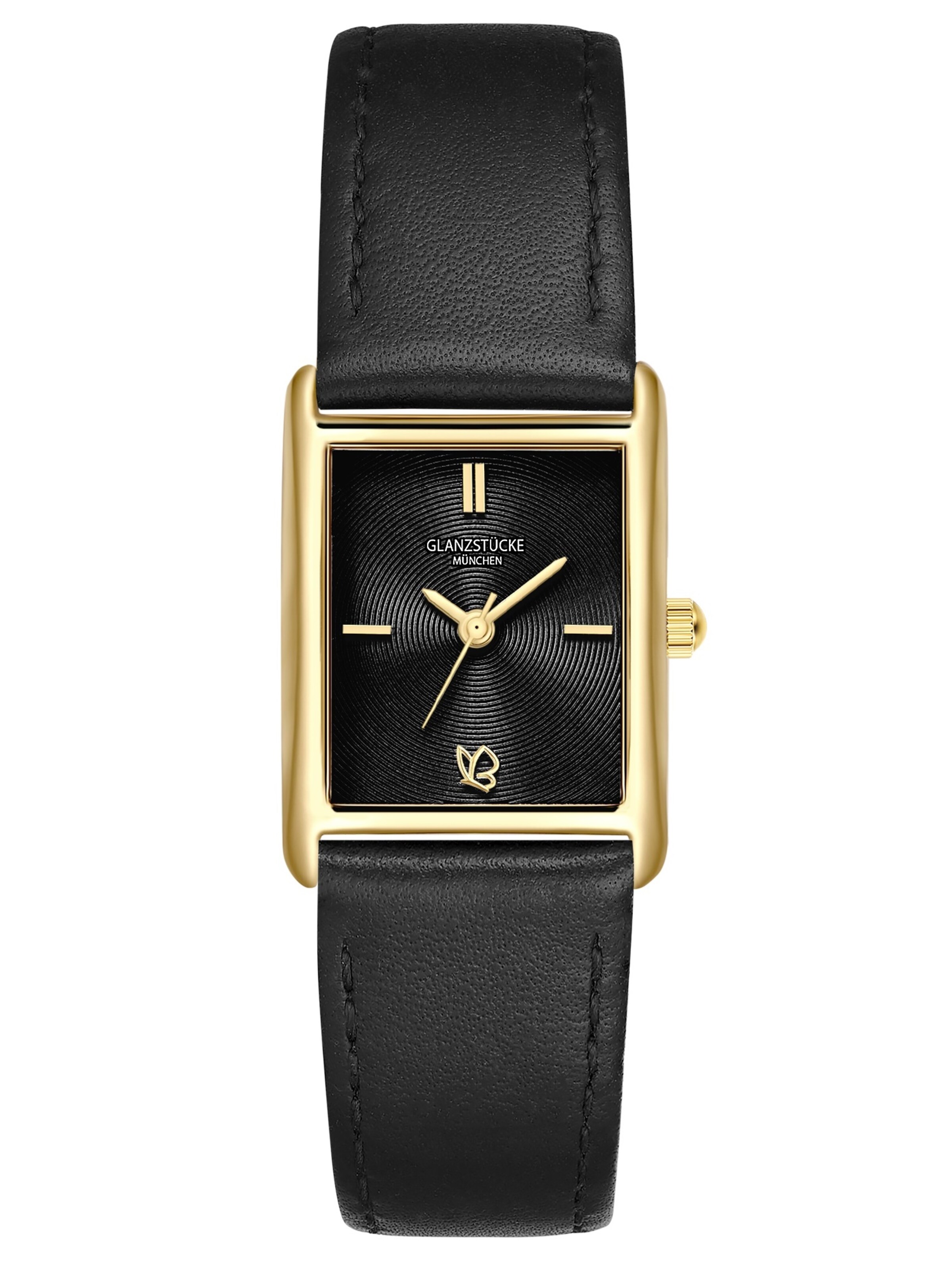 Glanzstücke München Analog watch in Black: front