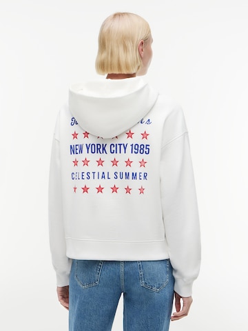 Felpa 'STAR NOVELTY' di Tommy Jeans in bianco: frontale