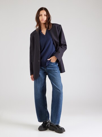 Fransa Blouse 'JUSTINA' in Blue