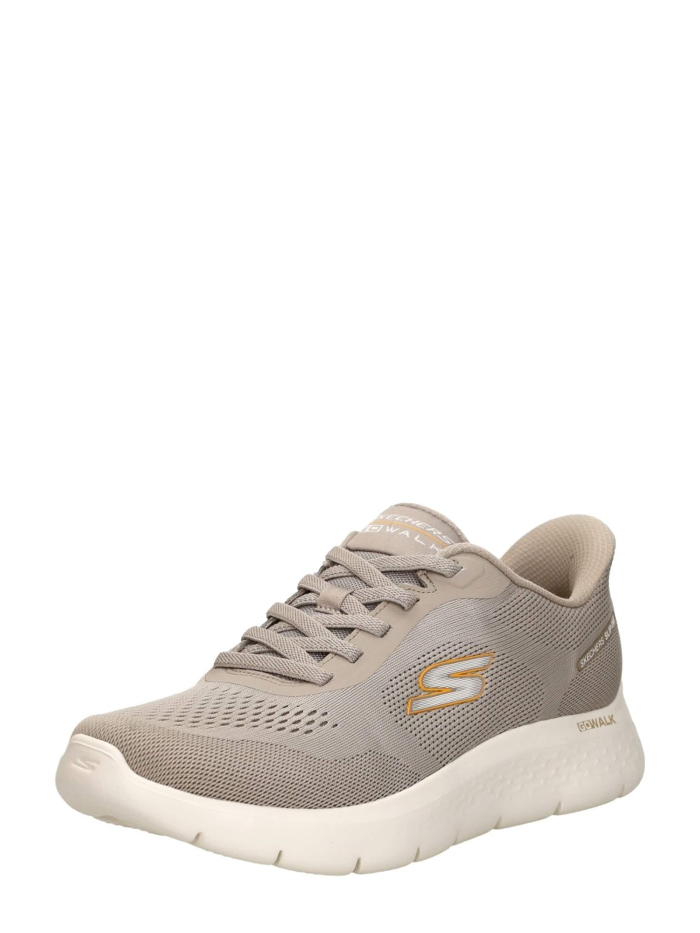 Baskets basses 'Slip-Ins: Go Walk Flex' SKECHERS en beige