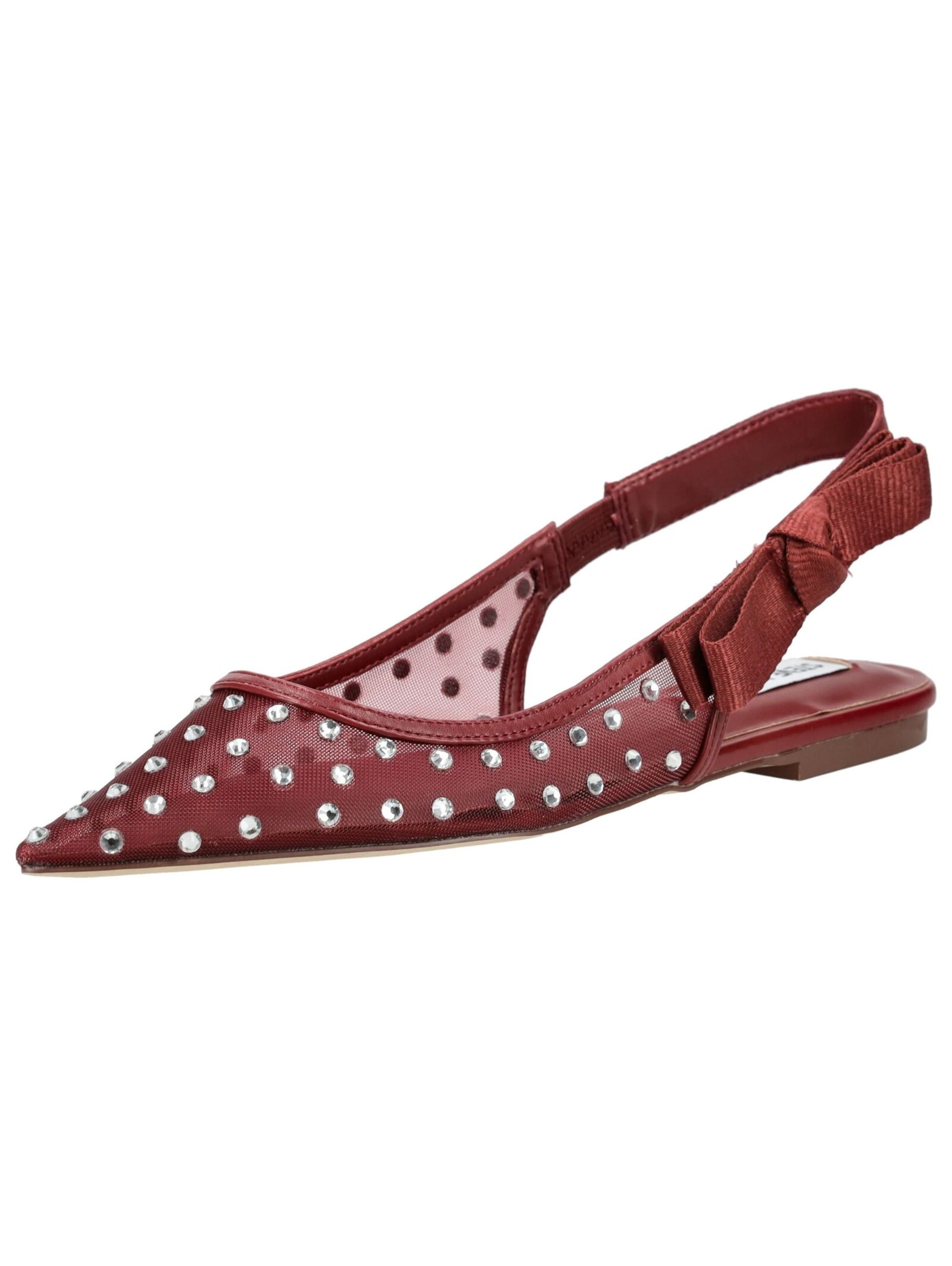 STEVE MADDEN Ballerina met riempjes 'Olyvia-R' in Rood: voorkant