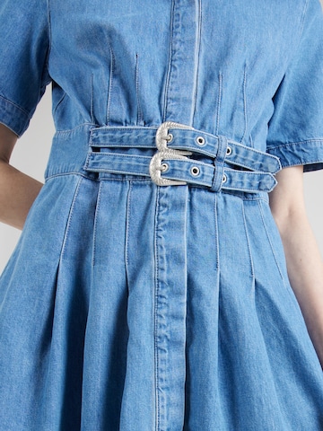 ONLY Платье-рубашка 'MYRA' в Синий