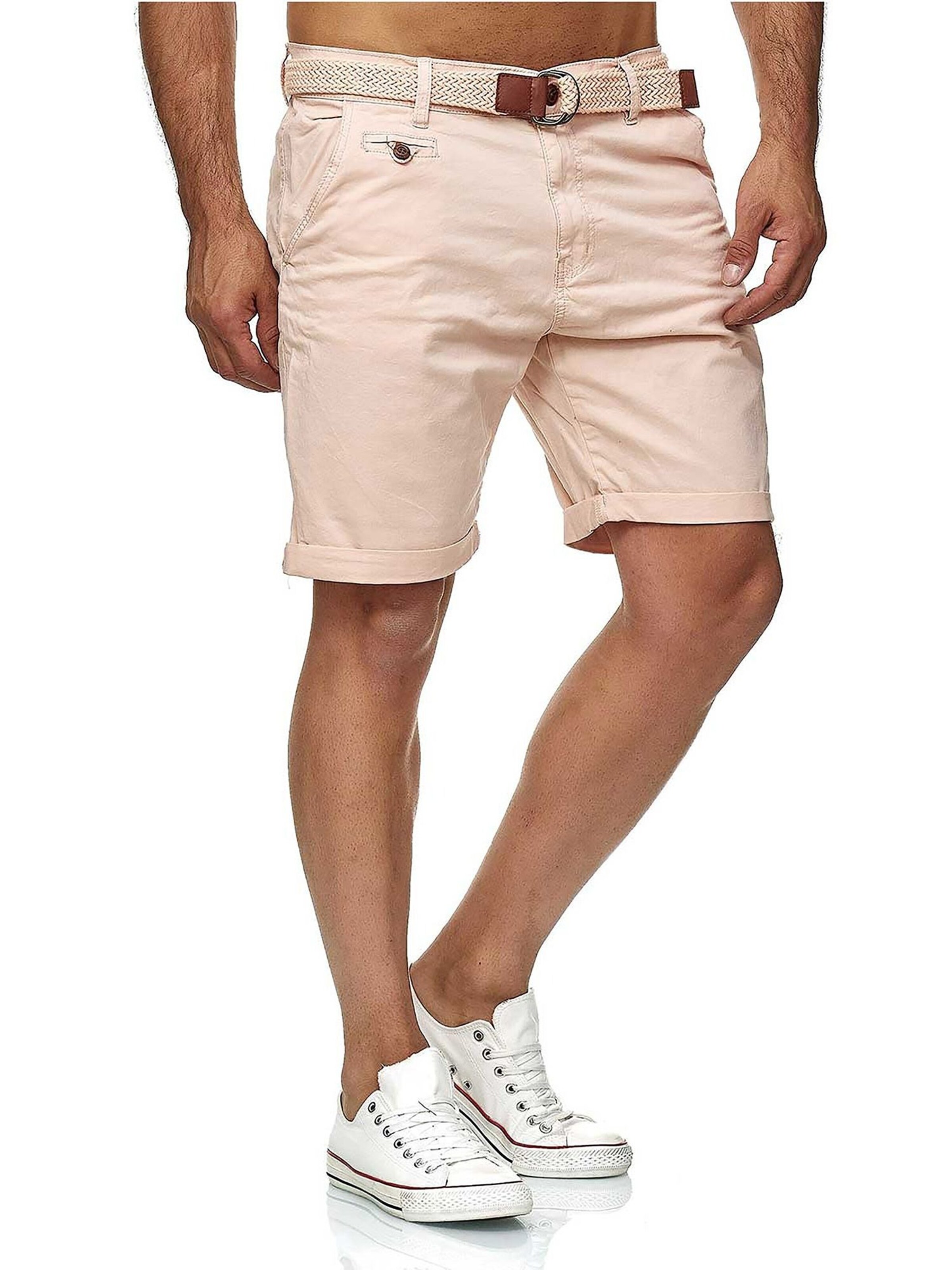 INDICODE Regular Pants 'Indicode Conor' in Pink