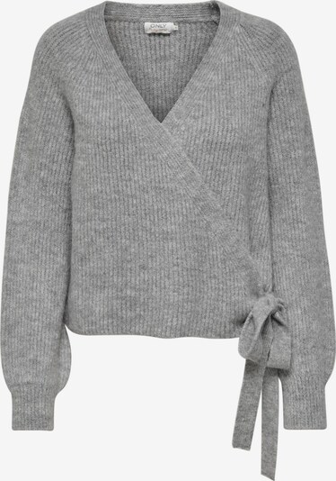 ONLY Cardigan en gris chiné, Vue avec produit