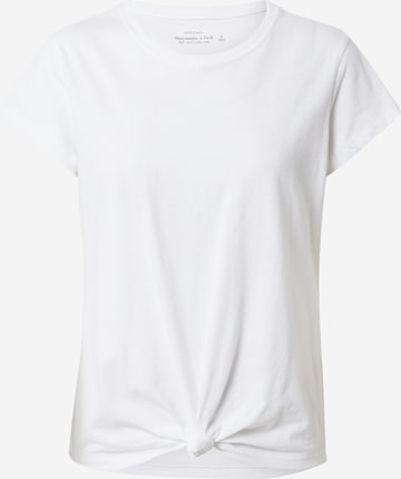 Abercrombie & Fitch Koszulka w kolorze biały: przód