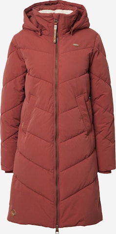 Ragwear Between-Seasons Coat 'REBELKA' in Red: front