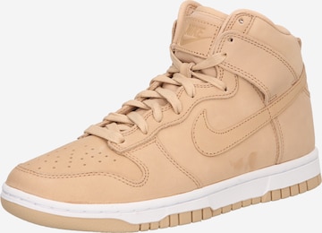 Nike Sportswear High-top trainers 'Dunk' in Brown: front