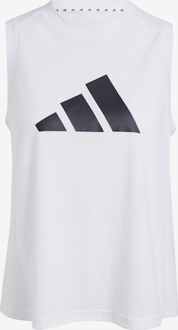 ADIDAS PERFORMANCE Спортивный топ в Белый: спереди