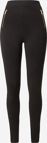ABOUT YOU Skinny Leggingsit 'Sofia' värissä musta: etupuoli
