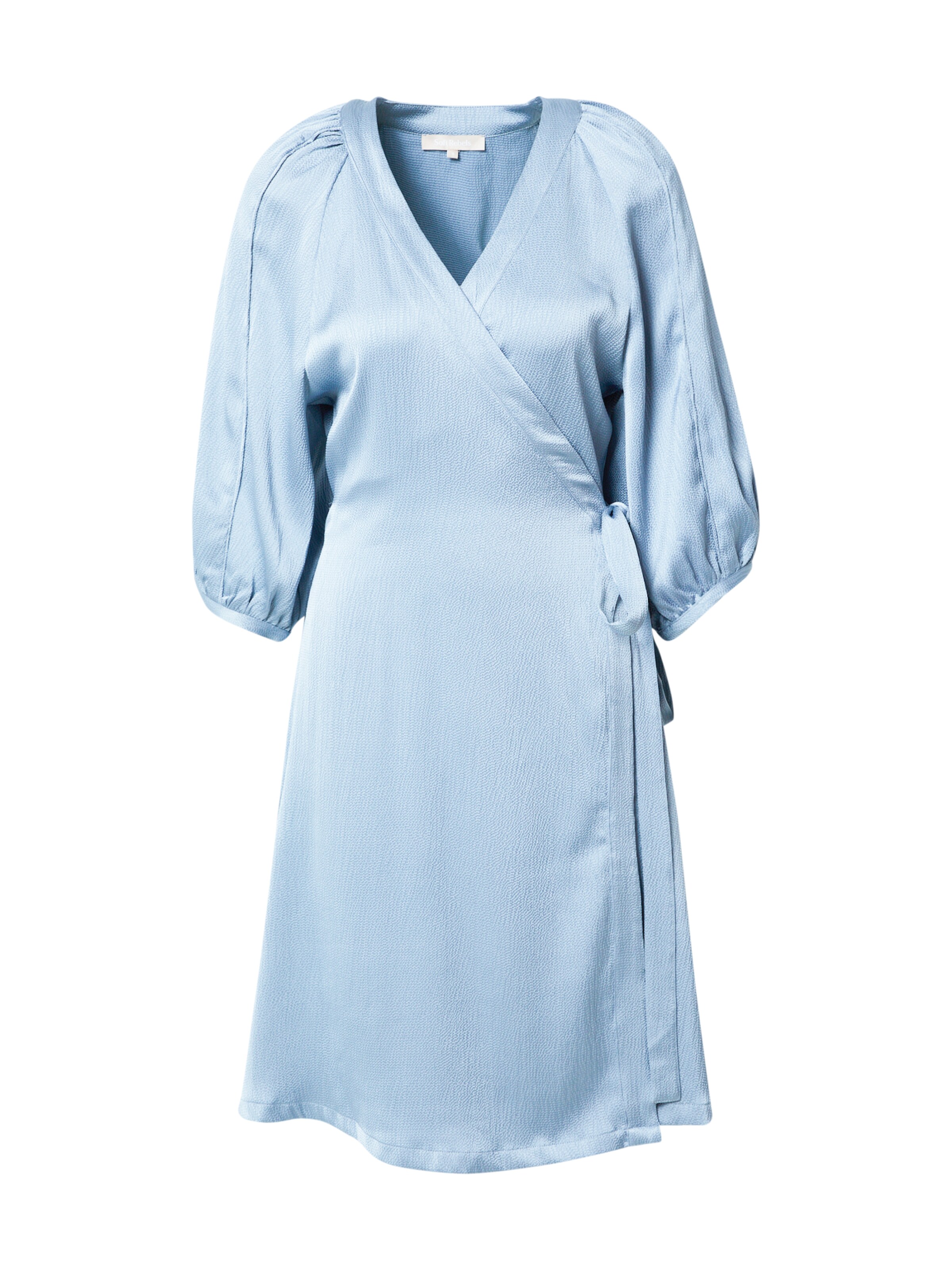 Frauen Große Größen Soft Rebels Kleid 'Harlow' in Hellblau - EQ12647