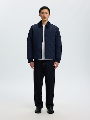SELECTED - Chaqueta de entretiempo en azul