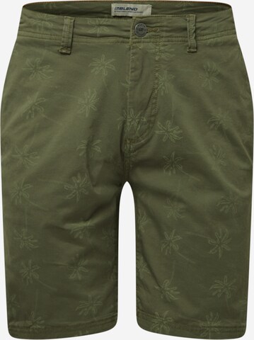 regular Pantaloni di BLEND in verde: frontale